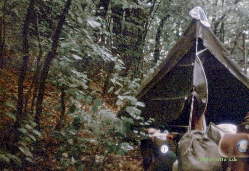 Der erste rumänische "Zeltplatz"