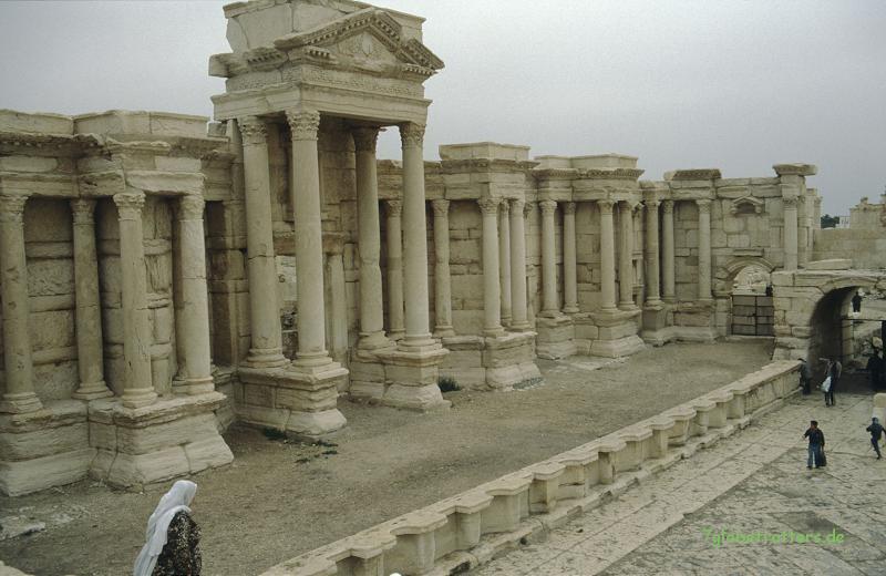 Die Ruinen von Palmyra