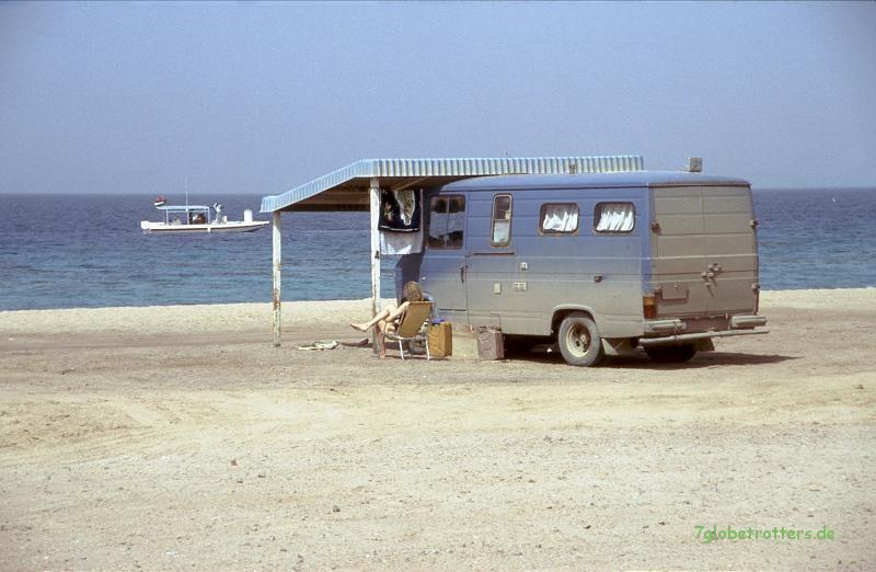 "Campingplatz" am Korallenriff