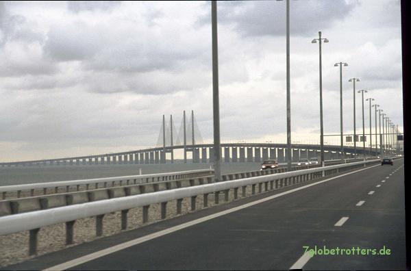 Gerade erst (01.07.2000) eröffnet: die Öresundbrücke 