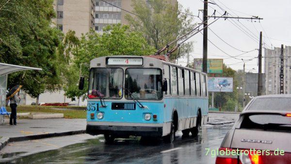 Ukraine / Chmelnyzkyj Хмельницький: O-Bus