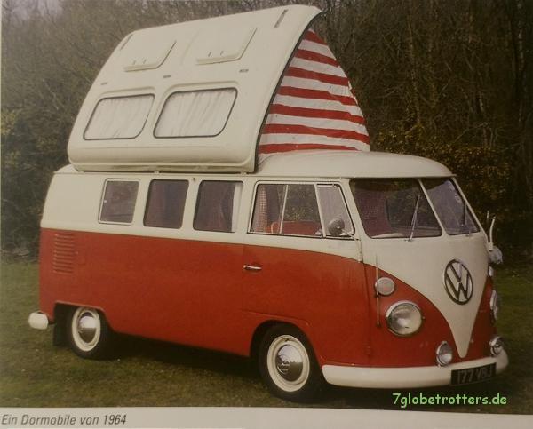 VW Bulli Campingbus als Dormobile mit coolem Dach