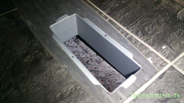 Bodenöffnung verblechen