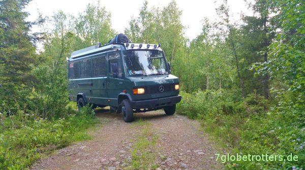 Stellplatzsuche in Schweden