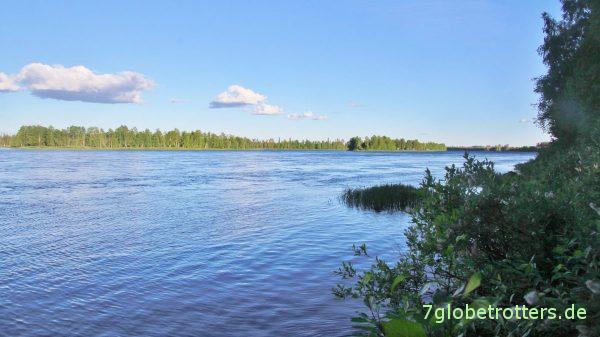 Schweden: Der Kalixälven bei Tärendö 