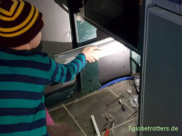 Müllbehälter im Wohnmobil nachrüsten ist kinderleicht