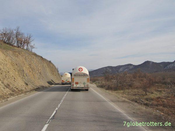 Wohnmobil Anreise im Transit quer über den Balkan nach Griechenland: 2000 km in 30 Stunden