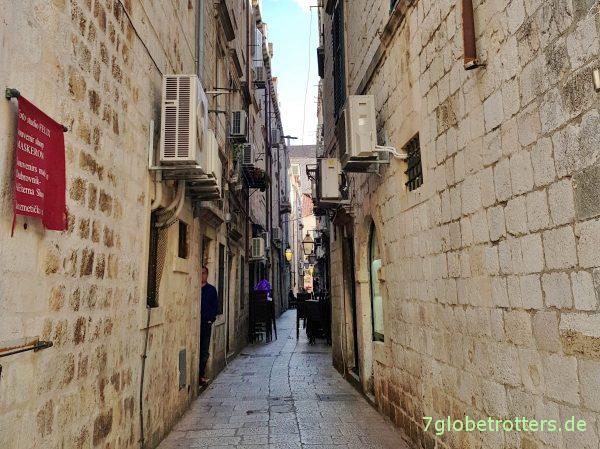Stadtmauer um Dubrovnik. Kroatien