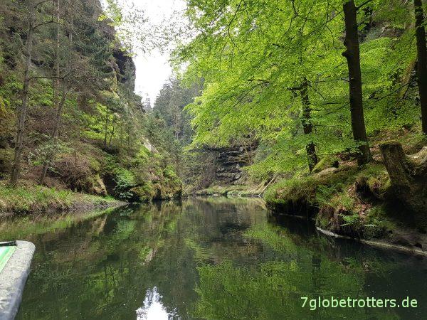 Wanderung durch die Böhmische Schweiz: Wilde Klamm und Prebischtor