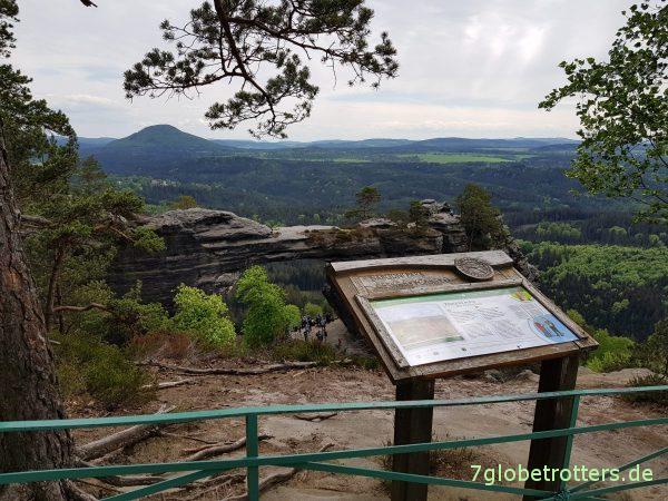 Wanderung durch die Böhmische Schweiz: Wilde Klamm und Prebischtor