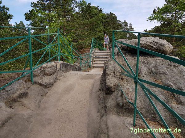 Wanderung durch die Böhmische Schweiz: Wilde Klamm und Prebischtor