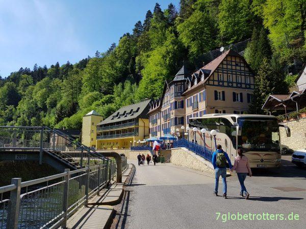 Wanderung durch die Böhmische Schweiz: Wilde Klamm und Prebischtor