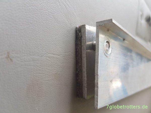 Zusätzlicher Stauraum im Wohnmobil: Seitenverkleidung der Türen nutzen für mehr Stauraum