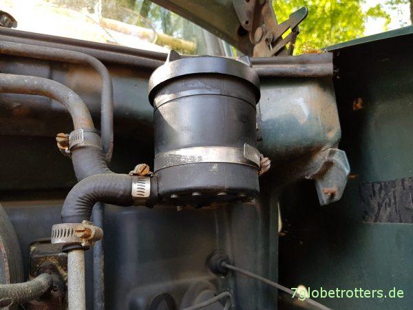 Mercedes T2: Kugelköpfe abschmieren, Spurstange und Lenkung prüfen