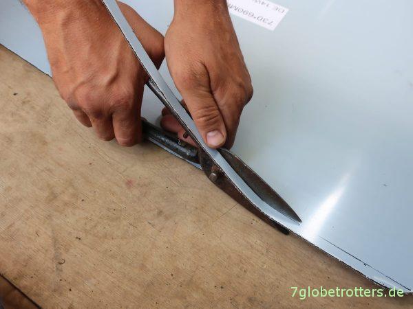 Verdunklung von Lexanscheiben mit Makrolonscheiben von Solarplexius