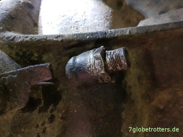 Rostschutz mit Leinöl am Wohnmobil statt Owatrol - Leinölfirnis selbst mischen