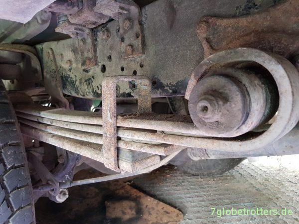 Rostschutz mit Leinöl am Wohnmobil statt Owatrol - Leinölfirnis selbst mischen