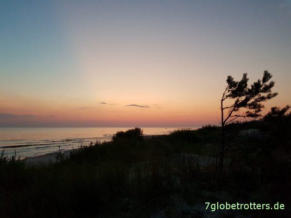 Lettland: Piste zum Pape Naturpark und dem längsten Strand Europas, Naturcamping Mikjanu Seta