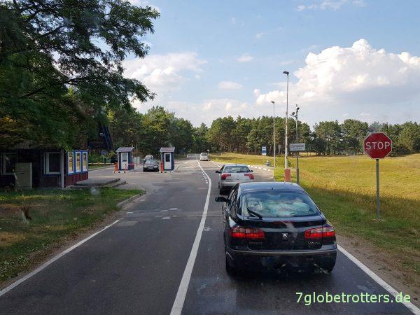 Litauen: Ciao Campingplatz auf der Kurischen Nehrung! Ciao Kurisches Haff! Ciao Nidos Kempingas!