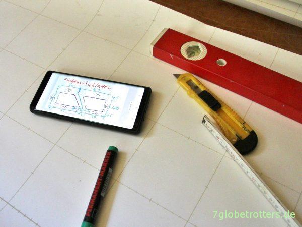 Möbel im Wohnmobil renovieren und verschönern mit Möbelfolie