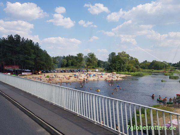 Polen: Sommer, Sonne, Fluss. Und der längste Marktplatz Europas in Pułtusk