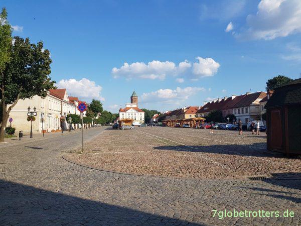 Polen: Sommer, Sonne, Fluss. Und der längste Marktplatz Europas in Pułtusk