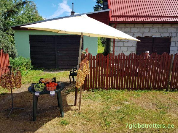 Estland, altgläubige Dörfer am Peipussee, Zwiebelrussen, russische LKWs, Karakatitsa