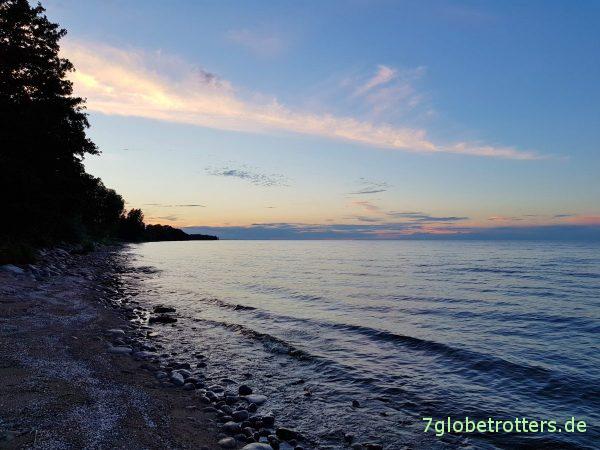 Estland: Schwierige Suche nach einem Stellplatz am Peipussee, Campsite Nemo Kodavere