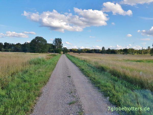 Estland: Schwierige Suche nach einem Stellplatz am Peipussee, Campsite Nemo Kodavere