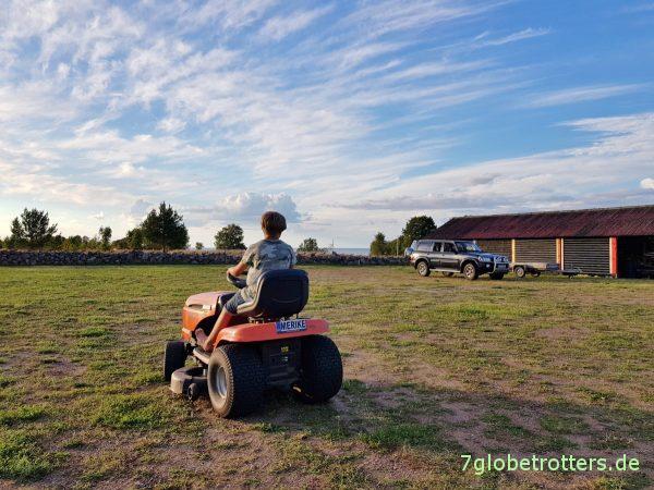 Estland: Schwierige Suche nach einem Stellplatz am Peipussee, Campsite Nemo Kodavere