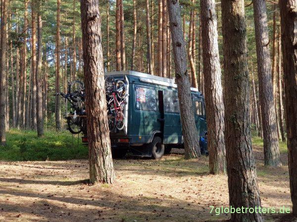 Offizielles Wildcampen in Estland an der Ostsee erlaubt oder verboten