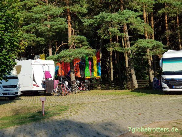 Tatra 815 6x6 auf dem Campingplatz Nida: Probeschlafen im Expeditionsfahrzeug von dikiy.me