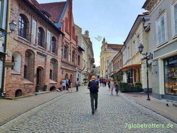 Litauen, Stadtbesichtigung und Reisetipps Vilnius, Parken auf dem Wohnmobilstellplatz Vilnius