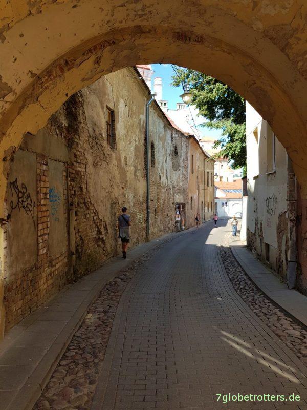 Litauen, Stadtbesichtigung und Reisetipps Vilnius, Parken auf dem Wohnmobilstellplatz Vilnius