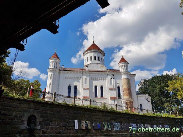 Litauen, Stadtbesichtigung und Reisetipps Vilnius, Parken auf dem Wohnmobilstellplatz Vilnius