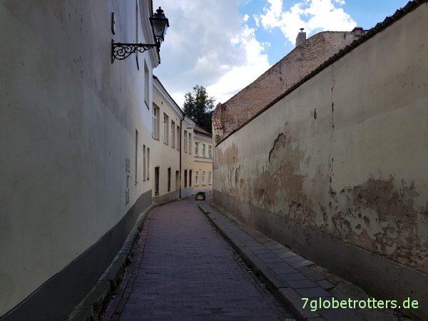 Litauen, Stadtbesichtigung und Reisetipps Vilnius, Parken auf dem Wohnmobilstellplatz Vilnius