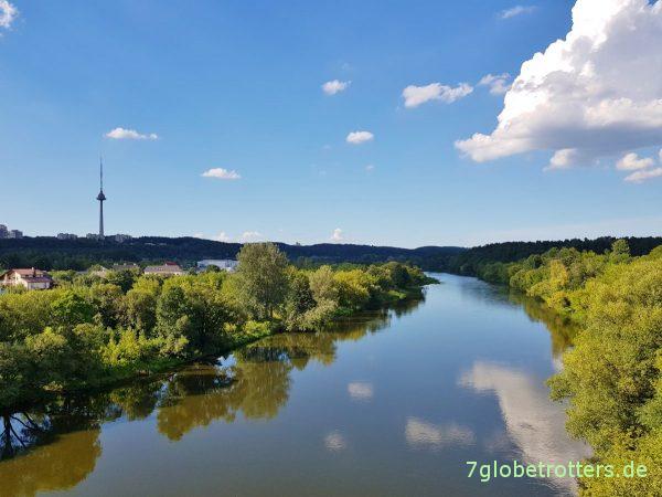 Litauen, Stadtbesichtigung und Reisetipps Vilnius, Parken auf dem Wohnmobilstellplatz Vilnius