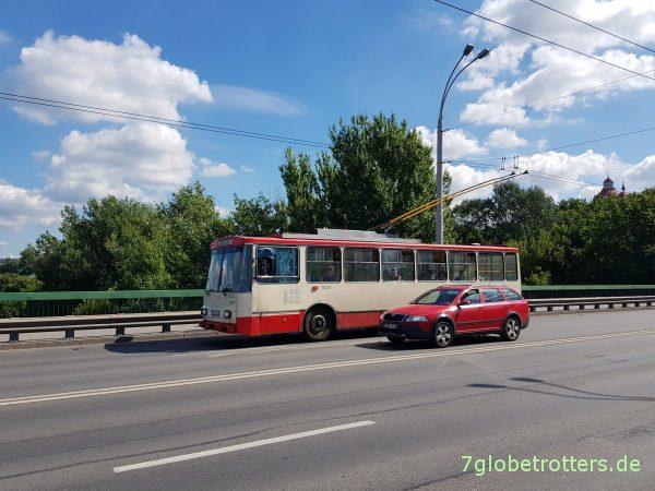 Litauen, Stadtbesichtigung und Reisetipps Vilnius, Parken auf dem Wohnmobilstellplatz Vilnius