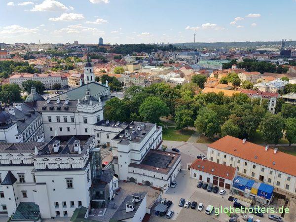 Litauen, Stadtbesichtigung und Reisetipps Vilnius, Parken auf dem Wohnmobilstellplatz Vilnius