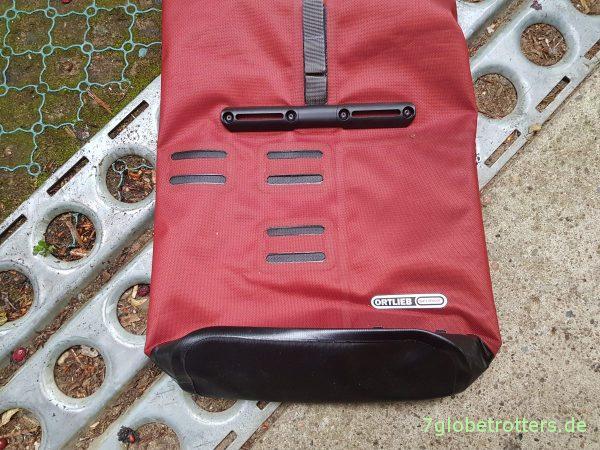 Ortlieb Laptop-Rucksack: Universalumbau zur wasserdichten 17-Zoll-Radtasche