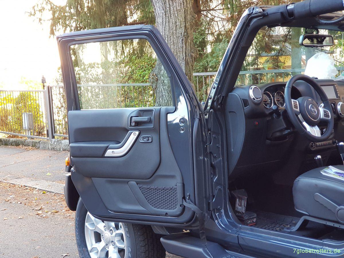 Jeep Wrangler Jk ohne Türen in Deutschland fahren ? 
