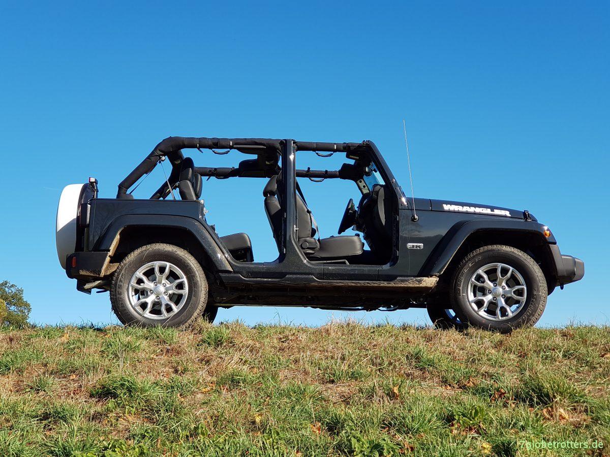 ᐅ Jeep Wrangler JK: Türen ausbauen und Frischluft genießen -  