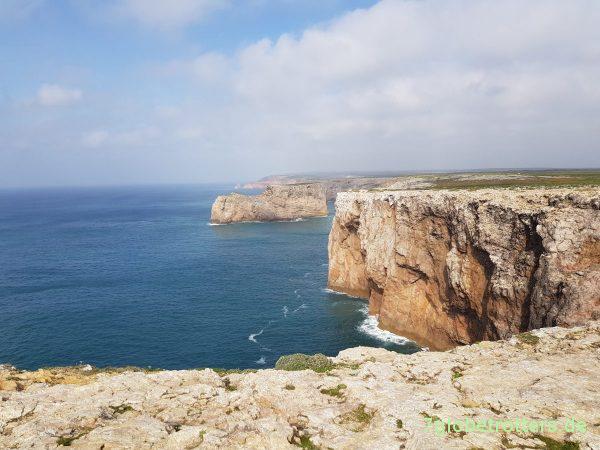 Cabo de São Vicente: Stürmisches Südwestkap Portugals und Europas