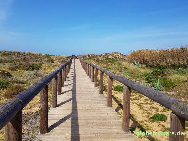 Costa Alentejana im Südwesten Portugals: Strand-Surfen mit dem Wohnmobil