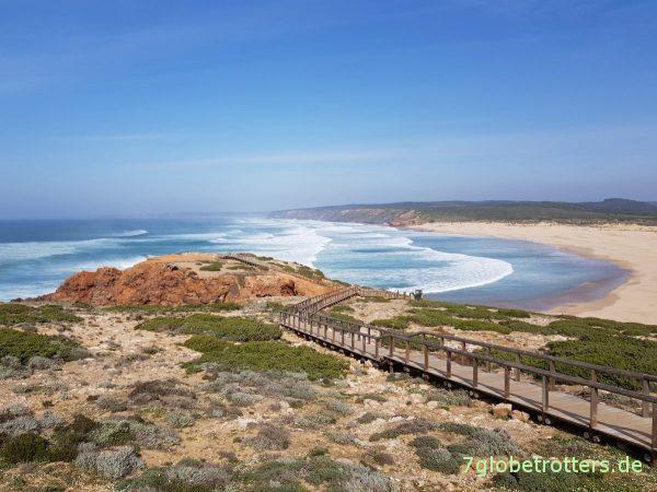 Costa Alentejana im Südwesten Portugals: Strand-Surfen mit dem Wohnmobil