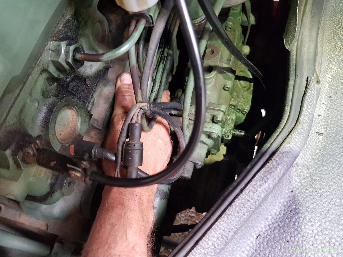 Wie stellt man eine Druckdose am Turbolader richtig ein? 