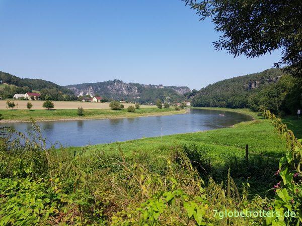 Wandern von Rathen über Kottesteig und Lottersteig zum Lilienstein und nach Königstein