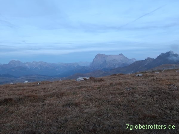 Dolomiten, Wandern mit Kindern, Geologensteig, Saltner-Hütte, Schlern