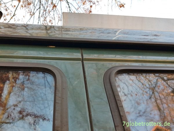 Isolierfenster im Campervan Fensterbus selbst bauen mit Solarplexius Tönungsscheiben mit ABE