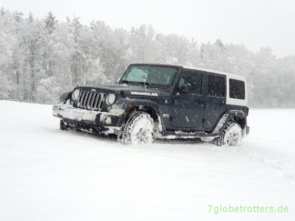 Umbereifung Jeep Wrangler JK und JL: Sinnvolle Winterreifen All Terrain auf Originalfelge